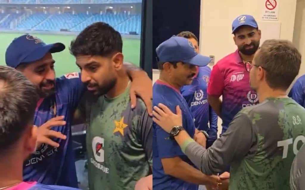 Pakistan’s Dressing Room Visit to UAE Sparks Speculation of a Subtle Message to India