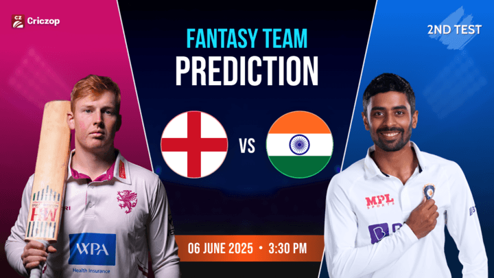 England Lions vs India A - 2nd Unofficial Test - Dream11 Prediction